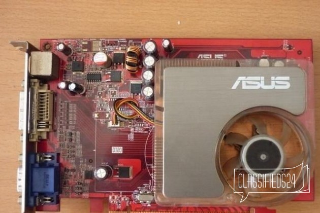 Asus Radeon X1550 PCI-E 256 Мб в городе Бийск, фото 1, телефон продавца: +7 (952) 004-94-22