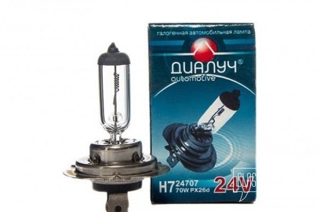 Продам новую галогенную лампу Диалуч H7 24V 70W в городе Анжеро-Судженск, фото 1, телефон продавца: +7 (951) 608-93-00