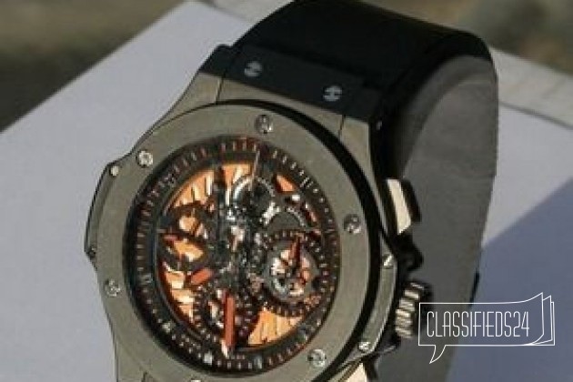 Мужские часы Hublot 493-B в городе Владимир, фото 1, телефон продавца: +7 (999) 566-52-08