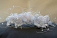Веночек из 9 розочек из ткани с блестками и криста в городе Москва, фото 2, телефон продавца: +7 (985) 141-03-76