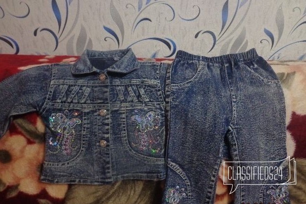 Костюм джинсовый на девочку в городе Кострома, фото 1, Другое