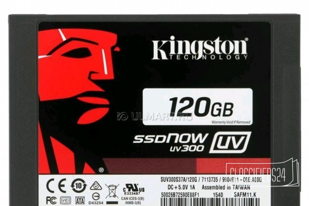 Ssd на 60 гб и Ssd на 120 в городе Кострома, фото 4, Жесткие диски (HDD и SSD)