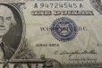 1 USD - 1957г (синяя печать) в городе Миасс, фото 2, телефон продавца: +7 (982) 322-19-81