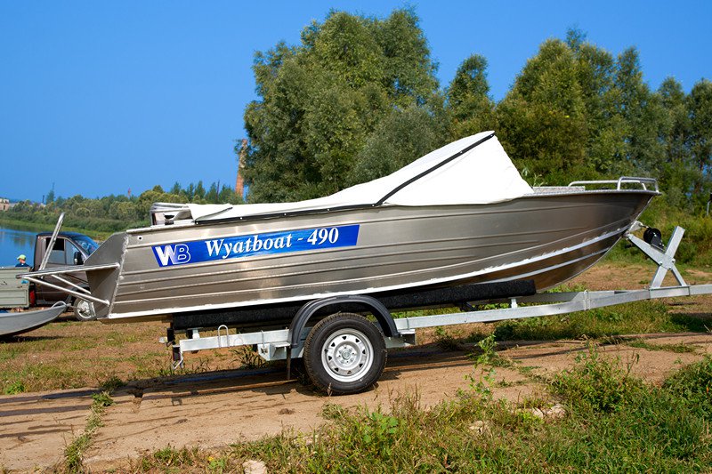 Купить лодку (катер) Wyatboat 490 в городе Сергиев Посад, фото 1, Московская область