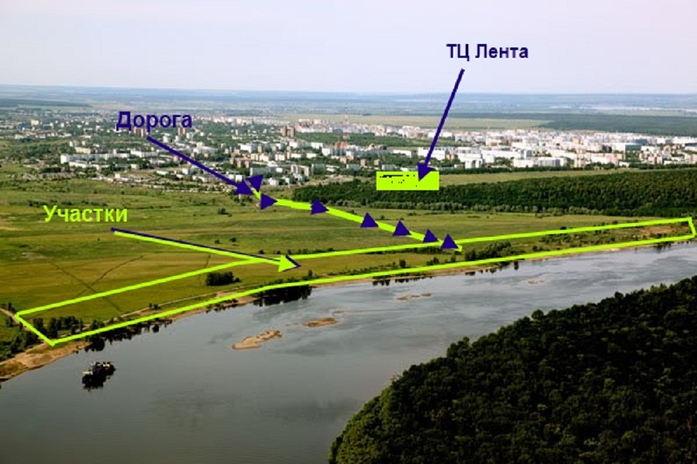 Продам земельные участки В черте города От 10сот до 500соток-на берегу р.Кама в городе Нижнекамск, фото 1, Татарстан