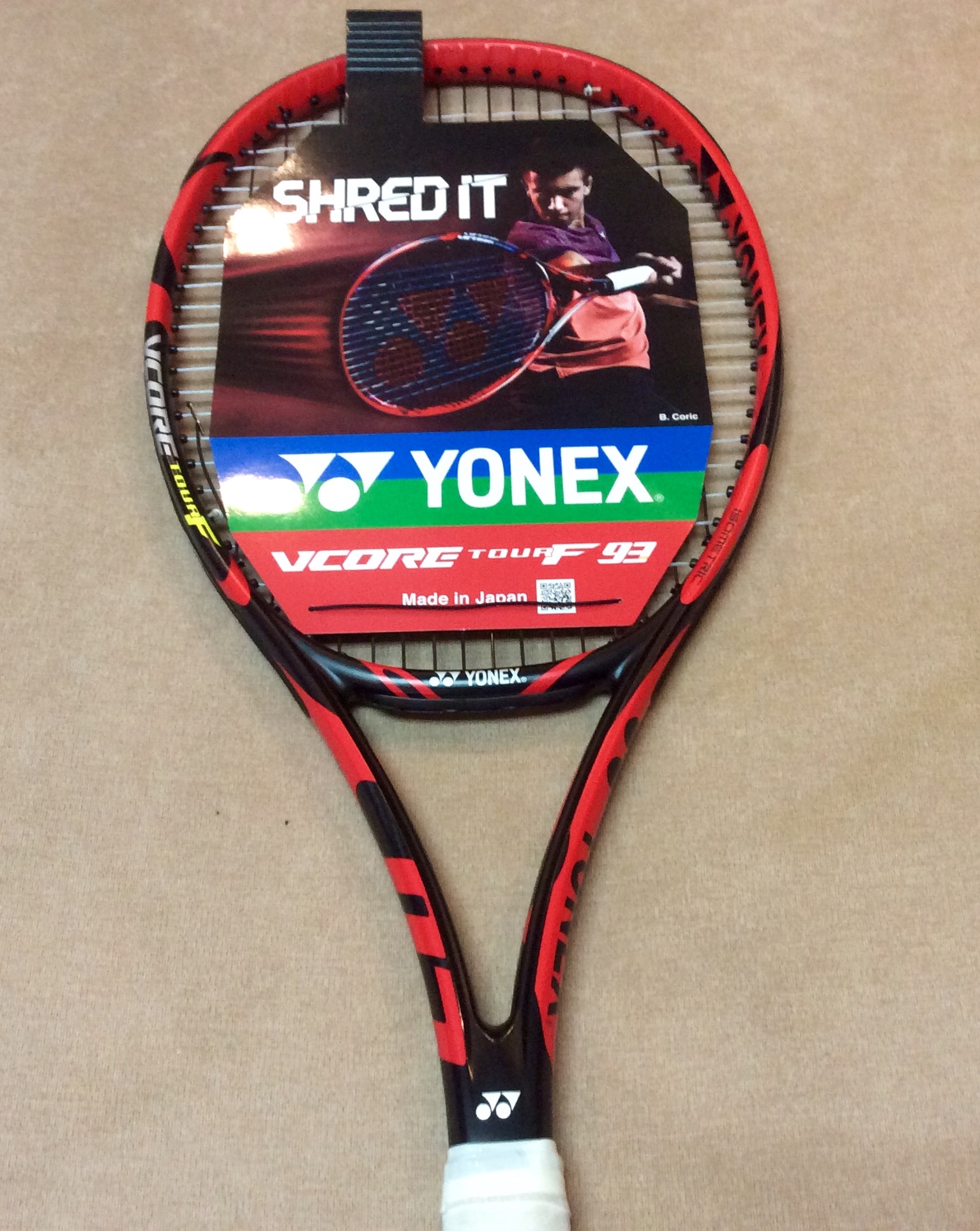 Ракетка Yonex Vcore Tour F93 в городе Москва, фото 9, телефон продавца: +7 (909) 622-13-60