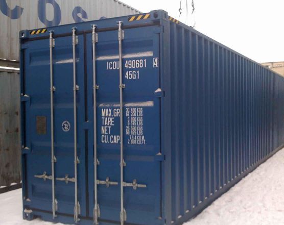 40ф вместимостью грузовой контейнер целый универсальный железный в городе Краснодар, фото 1, Краснодарский край