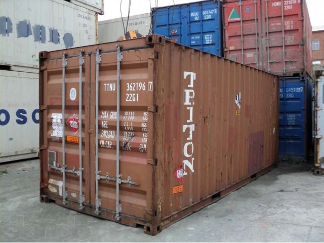 Утепленный контейнер на 20 футов из металла грузовой универсальный в городе Краснодар, фото 1, Краснодарский край