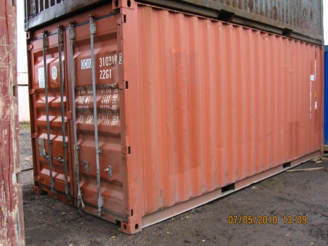 С хорошей прочностью контейнер, 20 футов морской тоннажный б/у в городе Краснодар, фото 1, телефон продавца: +7 (988) 244-42-33