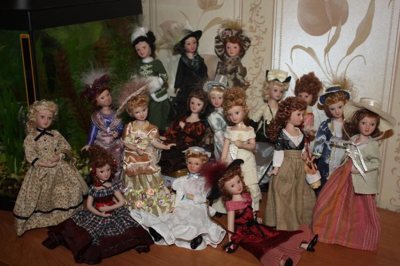куклы коллекции ДАМЫ ЭПОХИ в городе Москва, фото 1, Московская область
