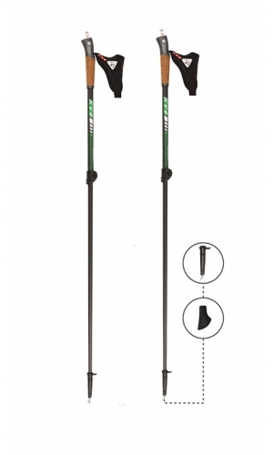 Палки для скандинавской ходьбы KV Maestro 80% Карбон (2 секции) в городе Москва, фото 1, Московская область