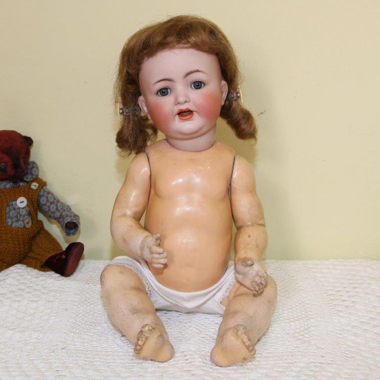 Антикварная немецкая коллекционная кукла Kammer & Reinhardt, Simon & Halbig, mold 126 в городе Ростов-на-Дону, фото 5, стоимость: 25 000 руб.