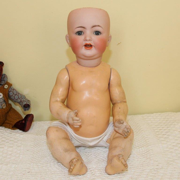 Антикварная немецкая коллекционная кукла Kammer & Reinhardt, Simon & Halbig, mold 126 в городе Ростов-на-Дону, фото 7, стоимость: 25 000 руб.