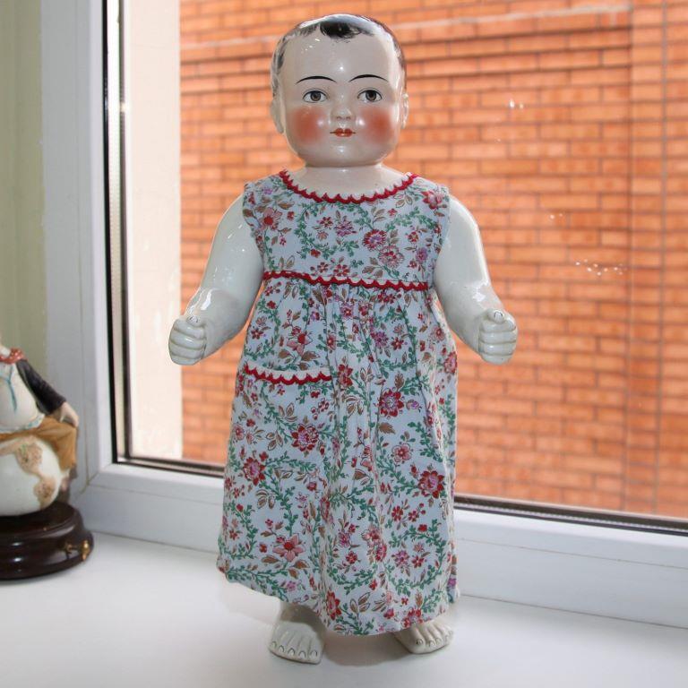Антикварная немецкая коллекционная кукла Porzellan-Badepuppe в городе Ростов-на-Дону, фото 2, телефон продавца: +7 (928) 153-04-74