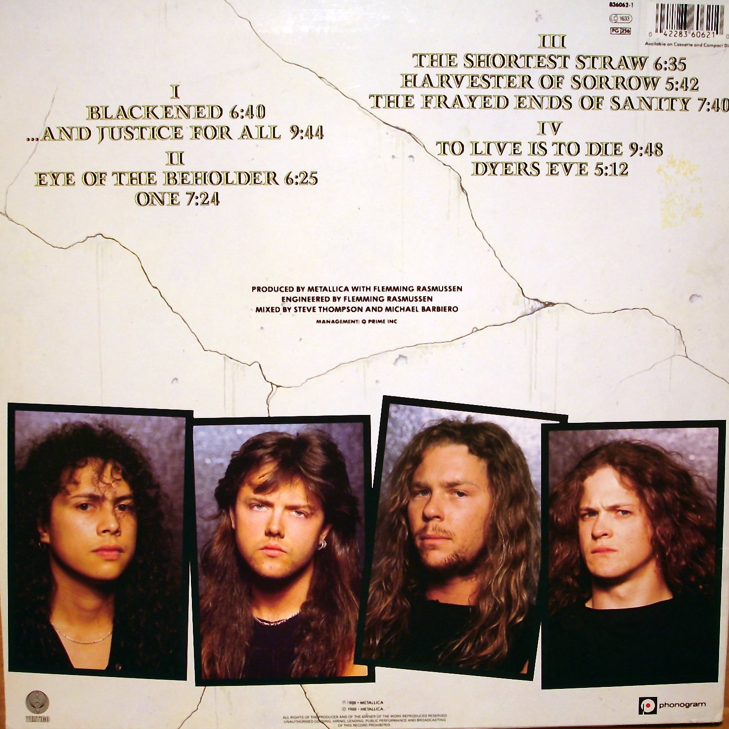 Пластинка виниловая грампластинка  Metallica ‎– ...And Justice For All  в городе Санкт-Петербург, фото 2, стоимость: 7 500 руб.
