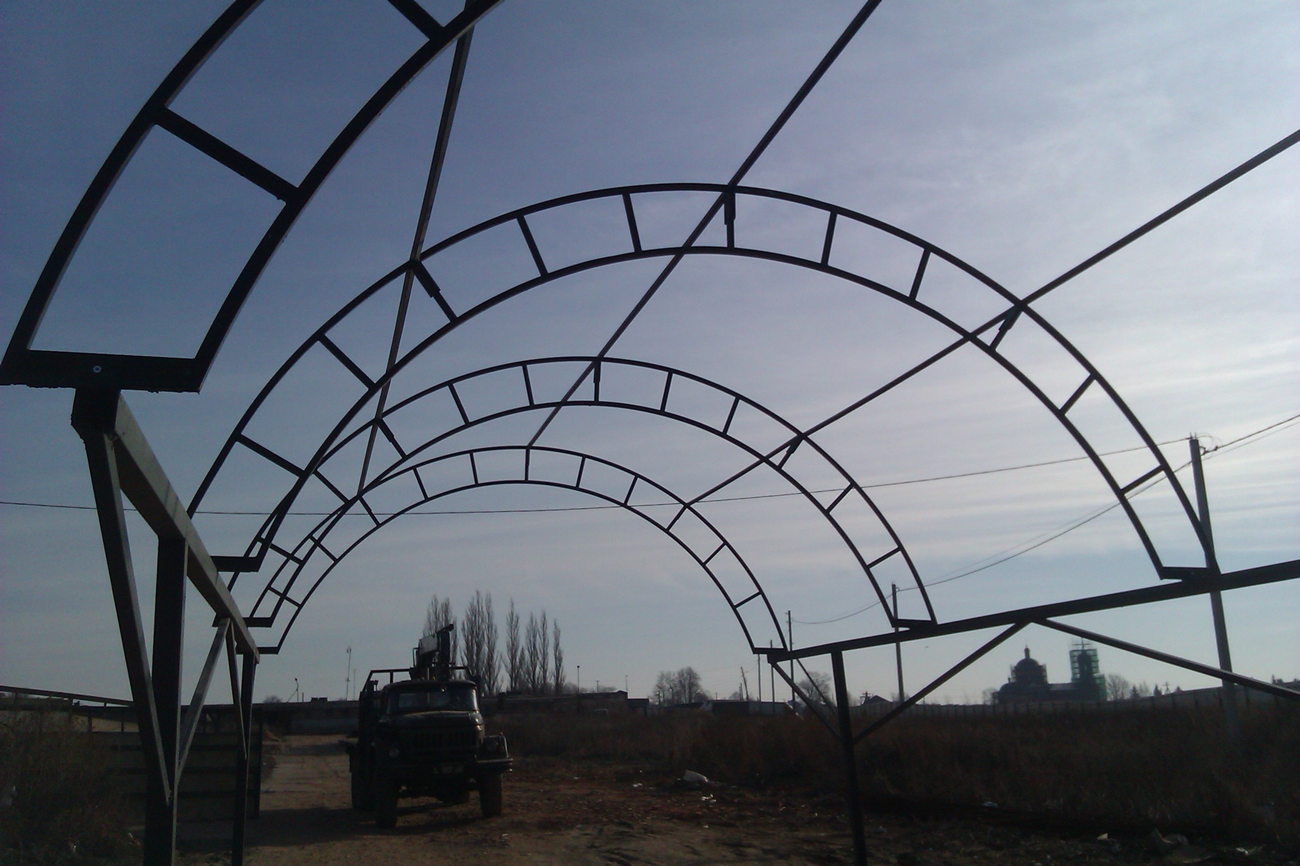 Реализую навесы арочного типа в городе Воронеж, фото 6, Мебель