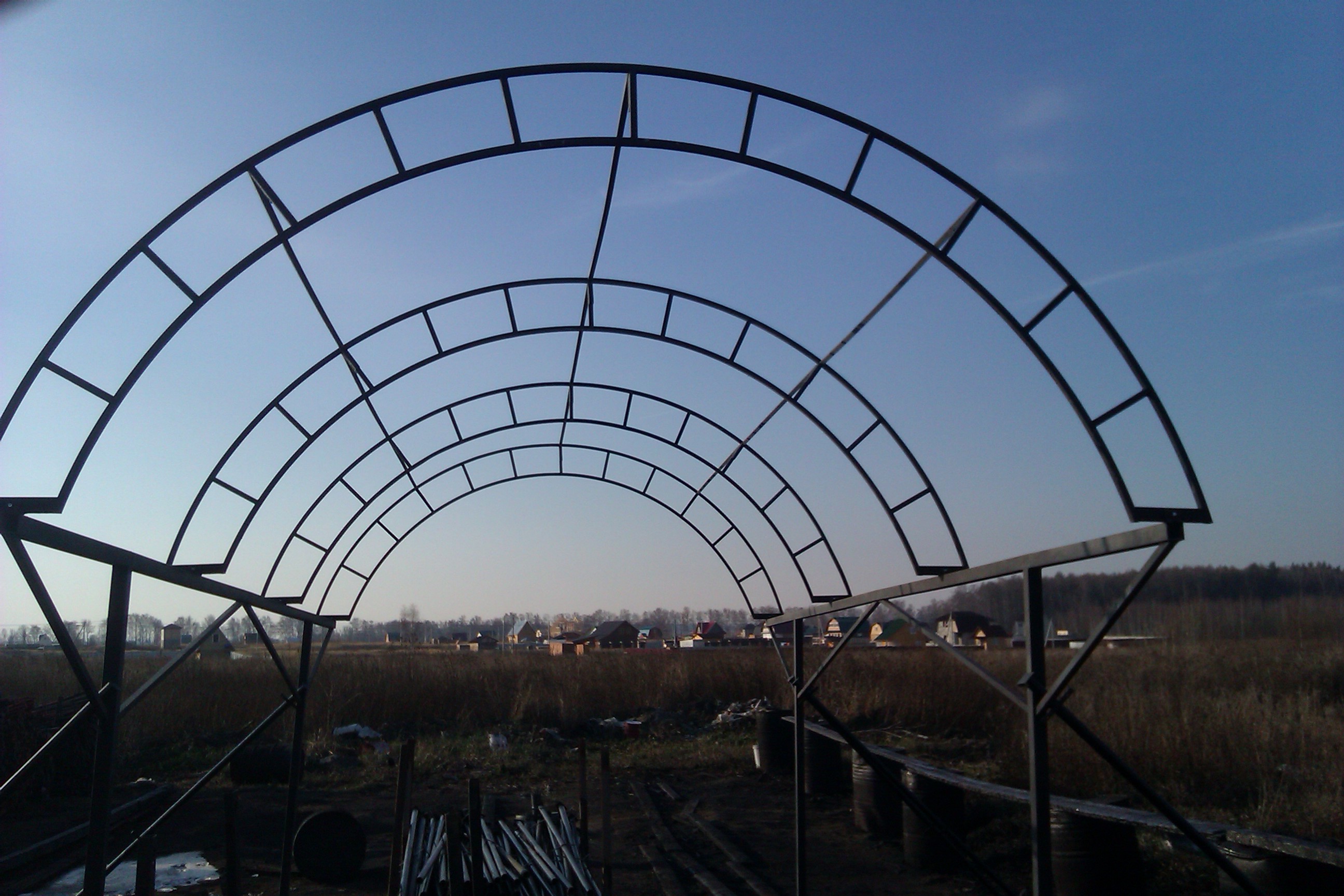 Реализую навесы арочного типа в городе Воронеж, фото 4, Мебель