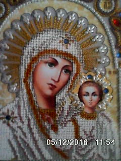 продаю иконы вышитые чешским бисером в городе Грязи, фото 2, телефон продавца: +7 (920) 519-97-07