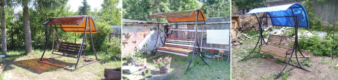 Продам садовые качели в Железнодорожном         в городе Железнодорожный, фото 6, телефон продавца: +7 (910) 723-69-19