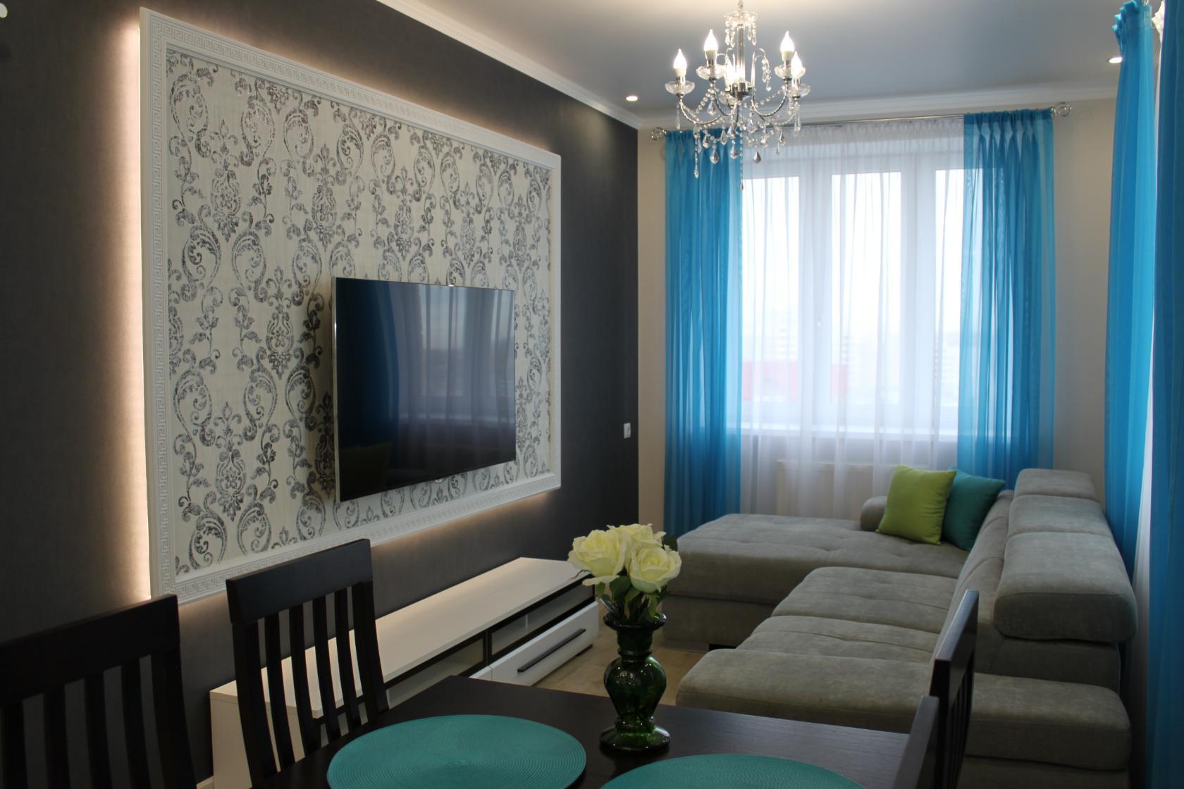 Шикарная двухкомнатная квартира в новом доме в центре города с дизайнерским ремонтом, большая двухместная джакузи в городе Самара, фото 1, Самарская область