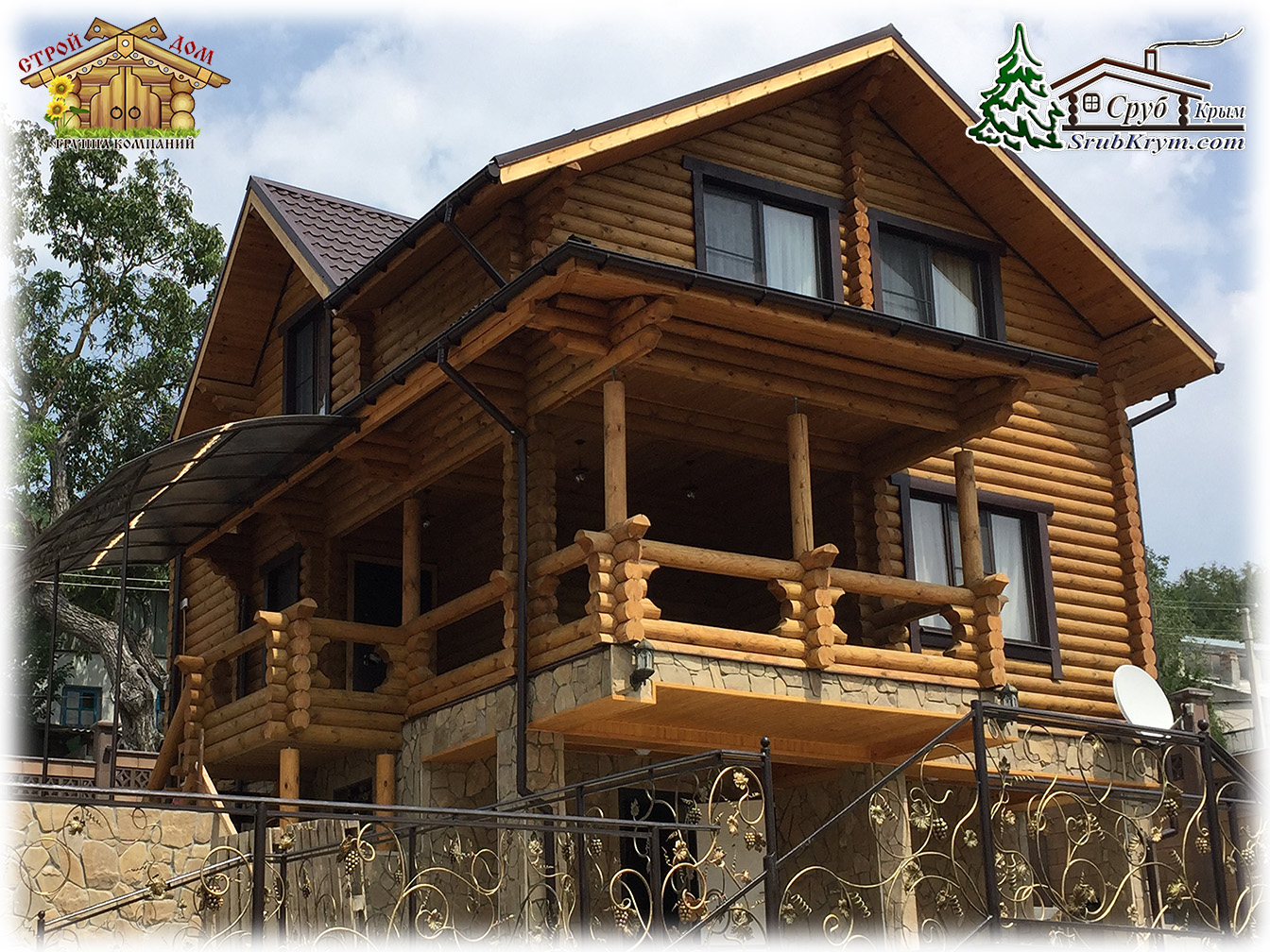 Строительство деревянных домов в Крыму в городе Симферополь, фото 1, телефон продавца: +7 (978) 760-31-10