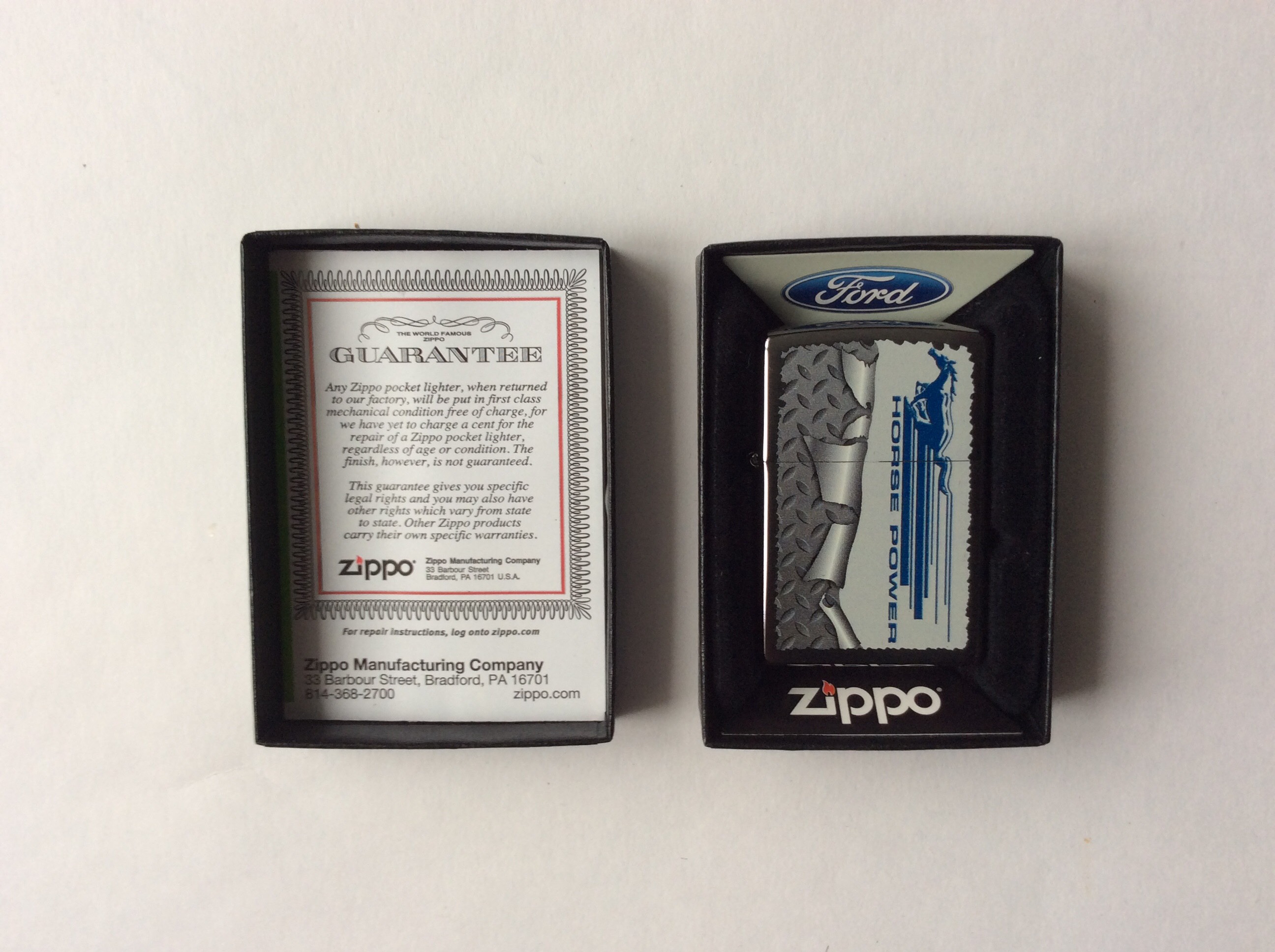 Зажигалка Zippo 200 Ford Mustang Rolled Diamondplate в городе Москва, фото 2, телефон продавца: +7 (903) 549-22-17