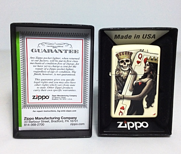 Зажигалка Zippo 29393 King & Queen of Hearts в городе Москва, фото 2, телефон продавца: +7 (903) 549-22-17