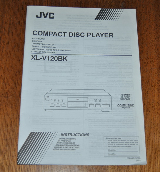 JVC XL-V120 в городе Лесколово, фото 7, стоимость: 3 000 руб.