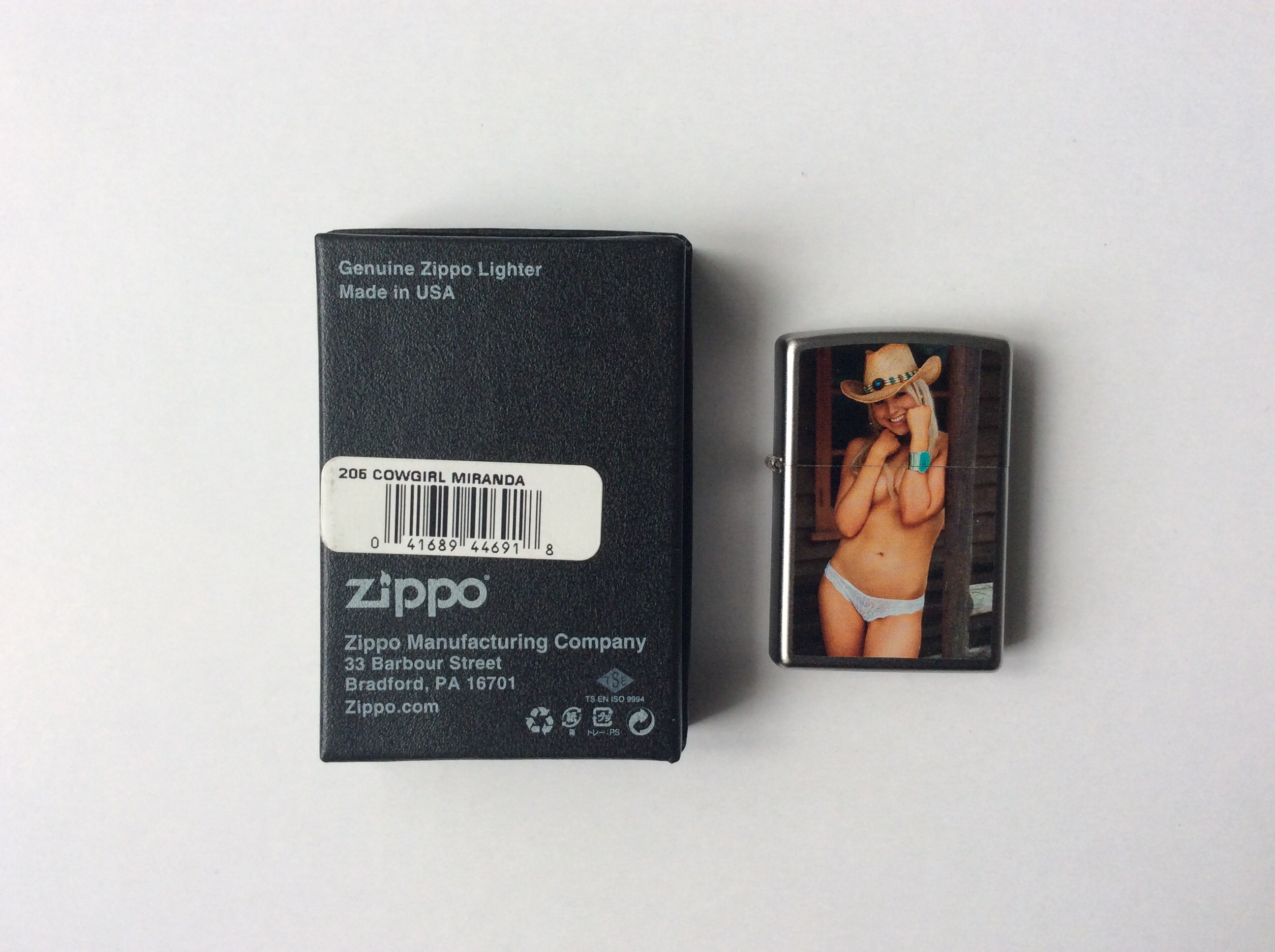 Зажигалка Zippo 206 Cowgirl Miranda в городе Москва, фото 3, стоимость: 3 150 руб.