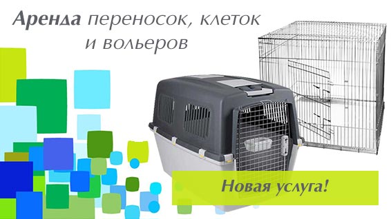 Аренда клеток, вольеров и переносок в городе Санкт-Петербург, фото 1, телефон продавца: +7 (812) 319-36-36