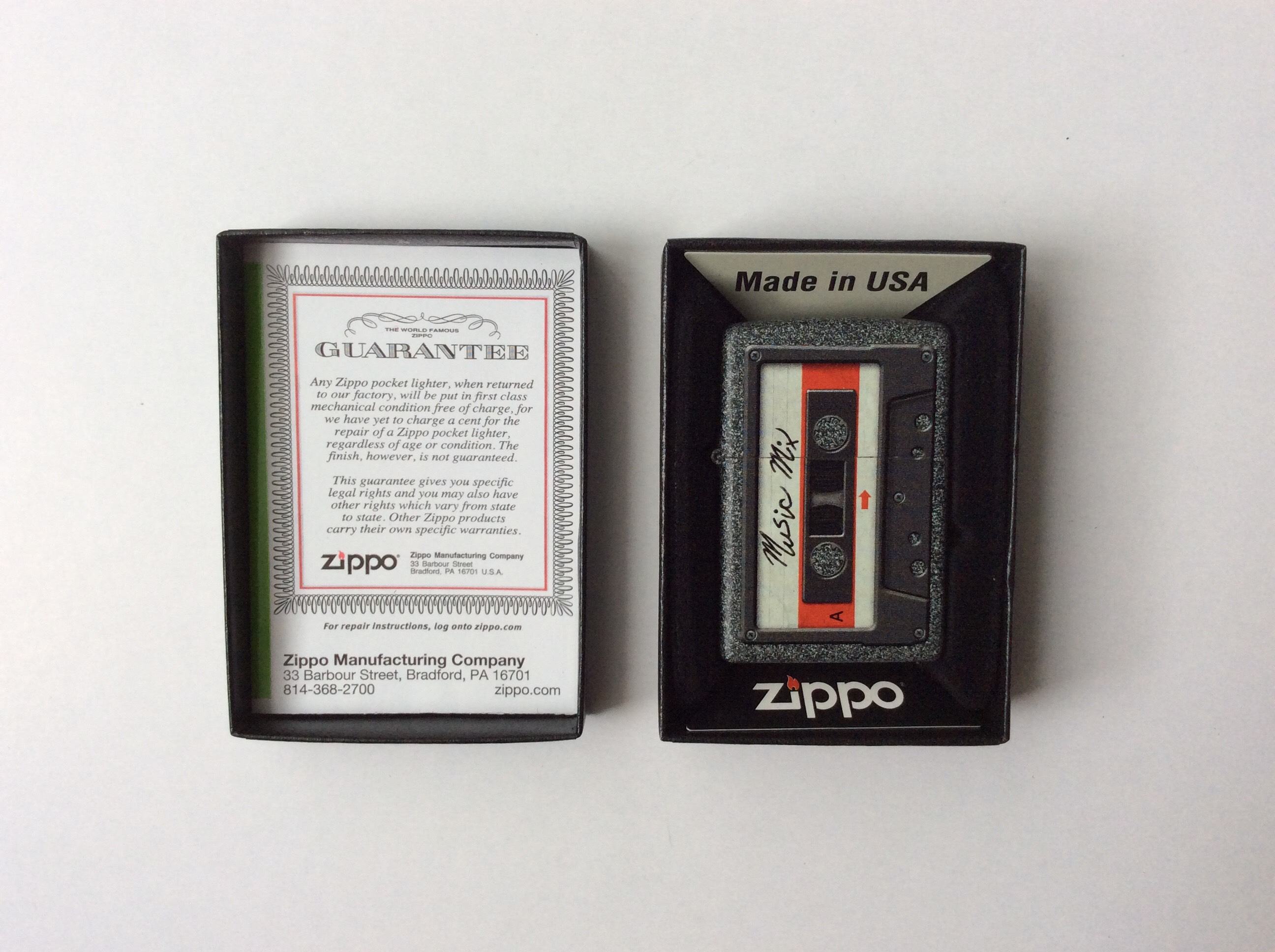 Зажигалка Zippo 78252 Cassette Tape в городе Москва, фото 2, телефон продавца: +7 (903) 549-22-17