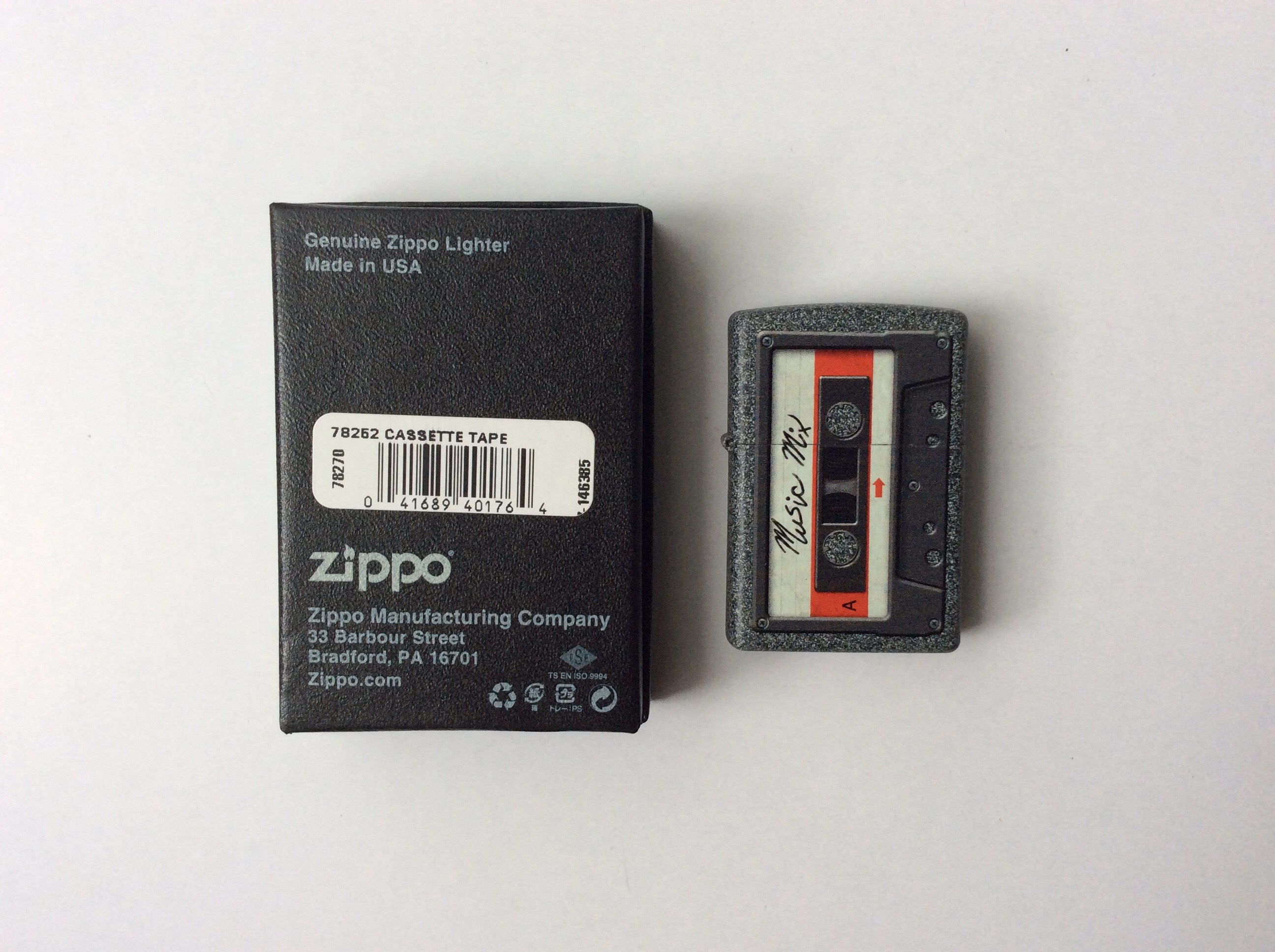 Зажигалка Zippo 78252 Cassette Tape в городе Москва, фото 3, стоимость: 3 750 руб.