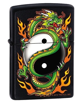 Зажигалка Zippo 218 Yin Yang Dragon в городе Москва, фото 1, Московская область