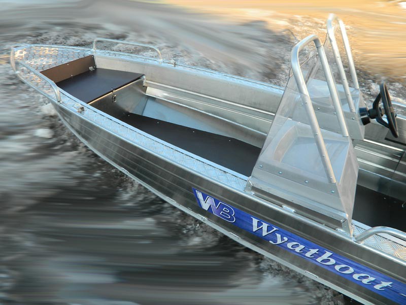 Купить лодку Wyatboat-390 У с консолями в городе Череповец, фото 4, Моторные лодки