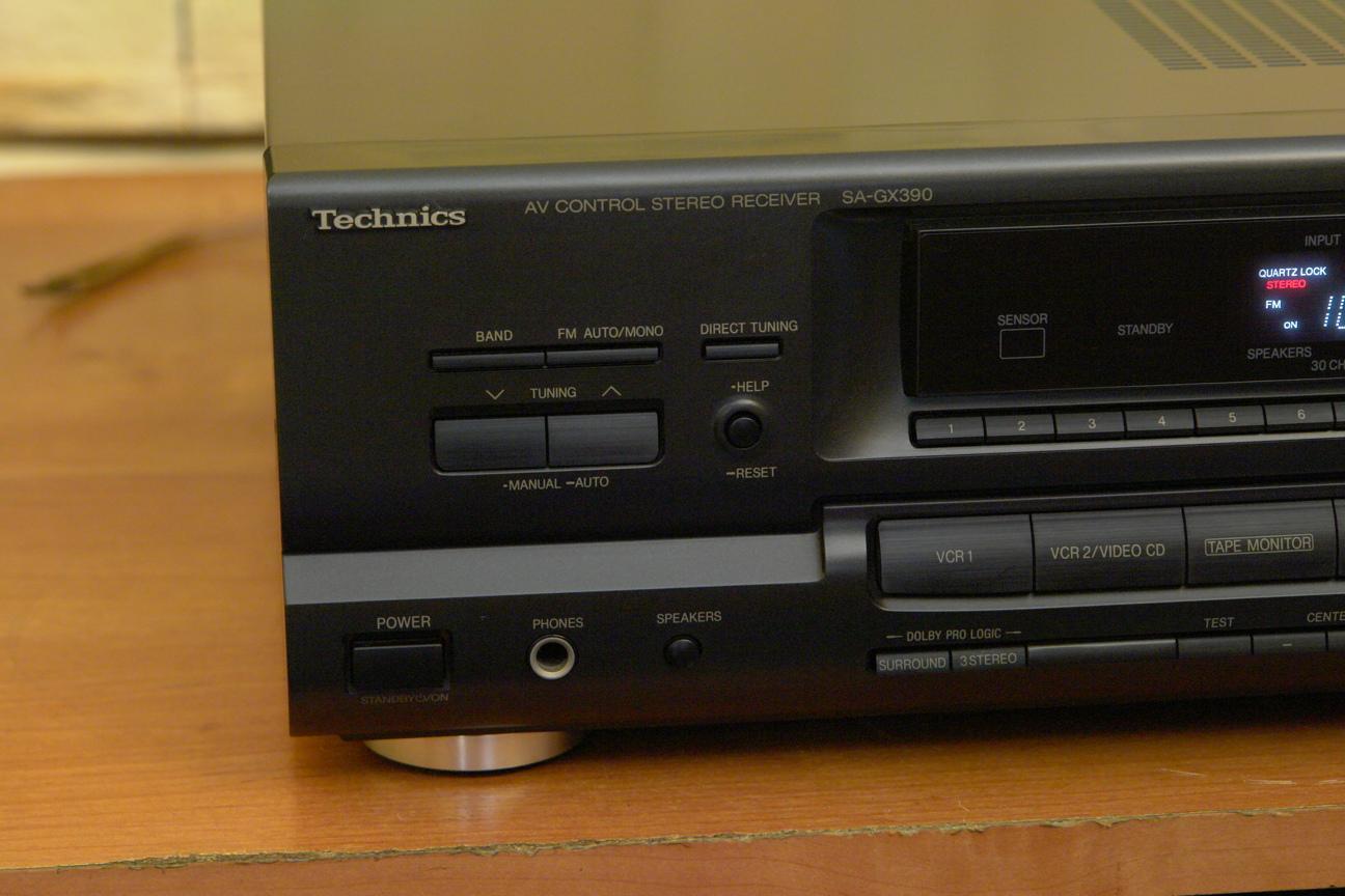 Ресивер  Technics sa-gx-390- Япония.. в городе Челябинск, фото 2, Усилители и ресиверы