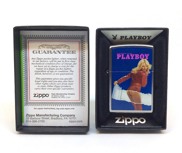 Зажигалка Zippo Playboy March 1975 в городе Москва, фото 2, телефон продавца: +7 (903) 549-22-17