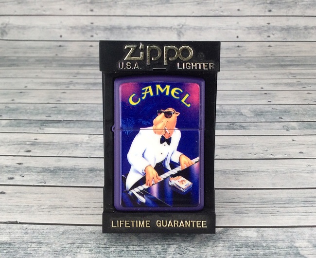 Зажигалка Zippo Camel CZ 164 Joe Piano Player в городе Москва, фото 2, стоимость: 7 500 руб.