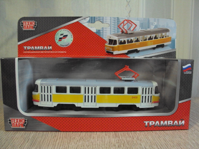 Трамвай Татра Т3  в городе Липецк, фото 1, Детские игрушки