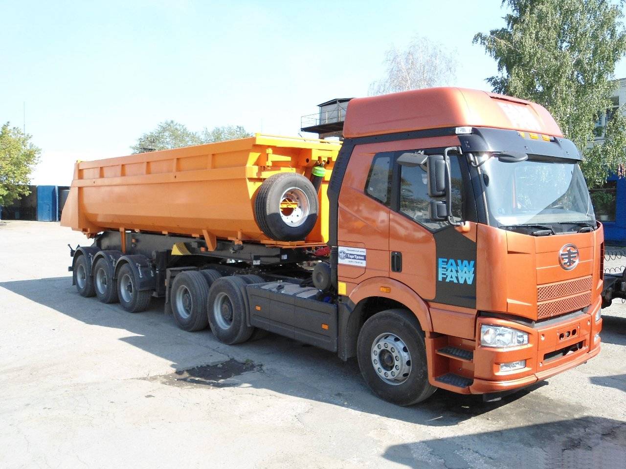 Седельный тягач FAW 6х4 CA4250P66K24T1A1E4 в городе Челябинск, фото 1, стоимость: 3 400 000 руб.