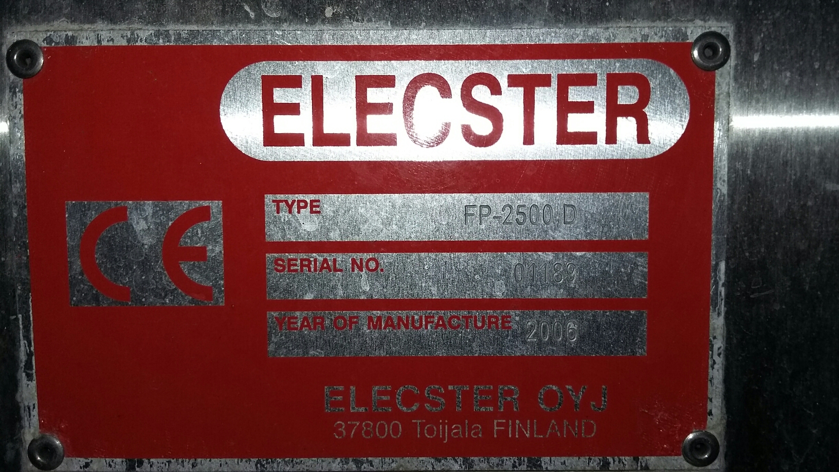 Продам Б/У Автомат розлива в пакет Фин-Пак. ELECSTER FP-2.500 D  в городе Санкт-Петербург, фото 2, телефон продавца: +7 (921) 371-26-61