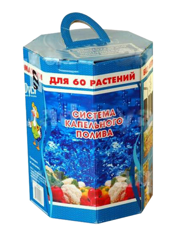 Комплект капельного полива растений Аквадуся (Aquadusya) 60 готовый набор для огорода в городе Москва, фото 3, стоимость: 3 850 руб.