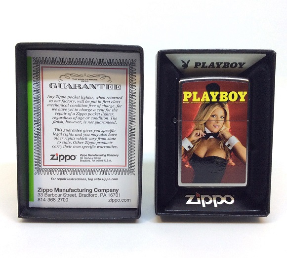 Зажигалка Zippo Playboy November 2007 в городе Москва, фото 2, телефон продавца: +7 (903) 549-22-17