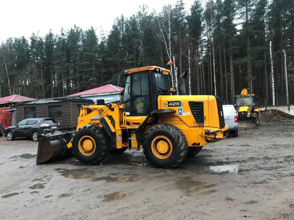 Фронтальный погрузчик JCB426 в городе Санкт-Петербург, фото 3, Ленинградская область