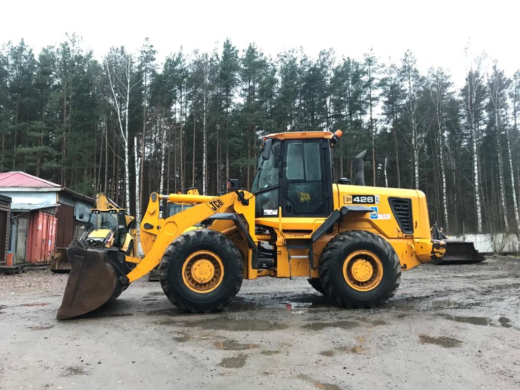 Фронтальный погрузчик JCB426 в городе Санкт-Петербург, фото 1, Ленинградская область