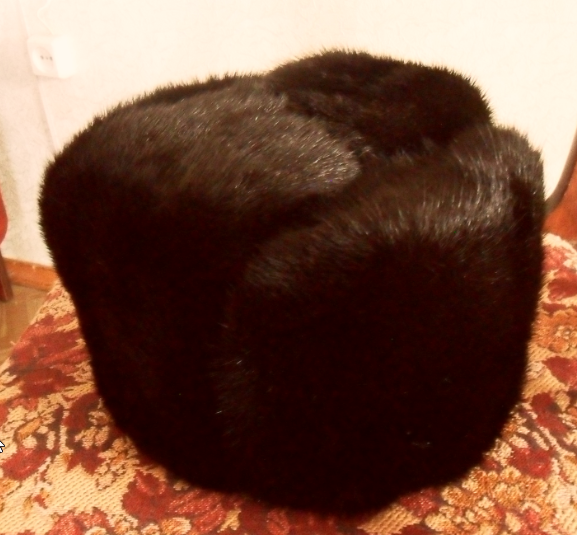 норковая шапка формовка черная в городе Чебоксары, фото 1, Чувашия
