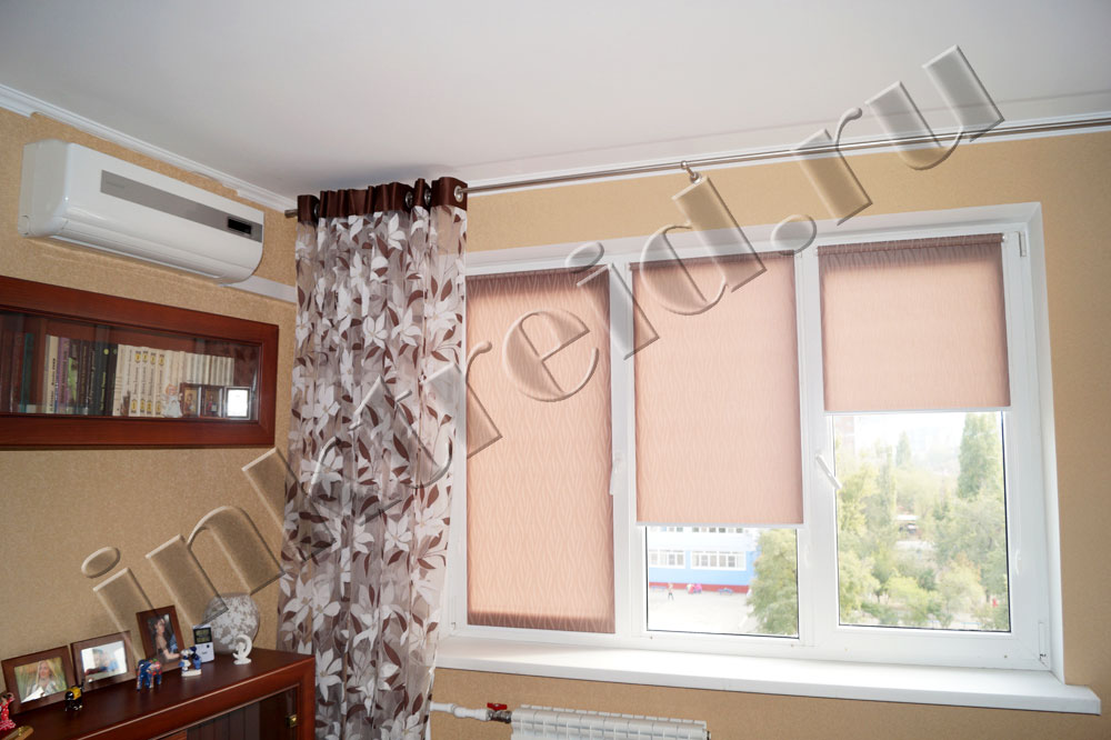 Рулонные шторы в зал под Ваши размеры и интерьер в городе Волгоград, фото 9, стоимость: 1 000 руб.
