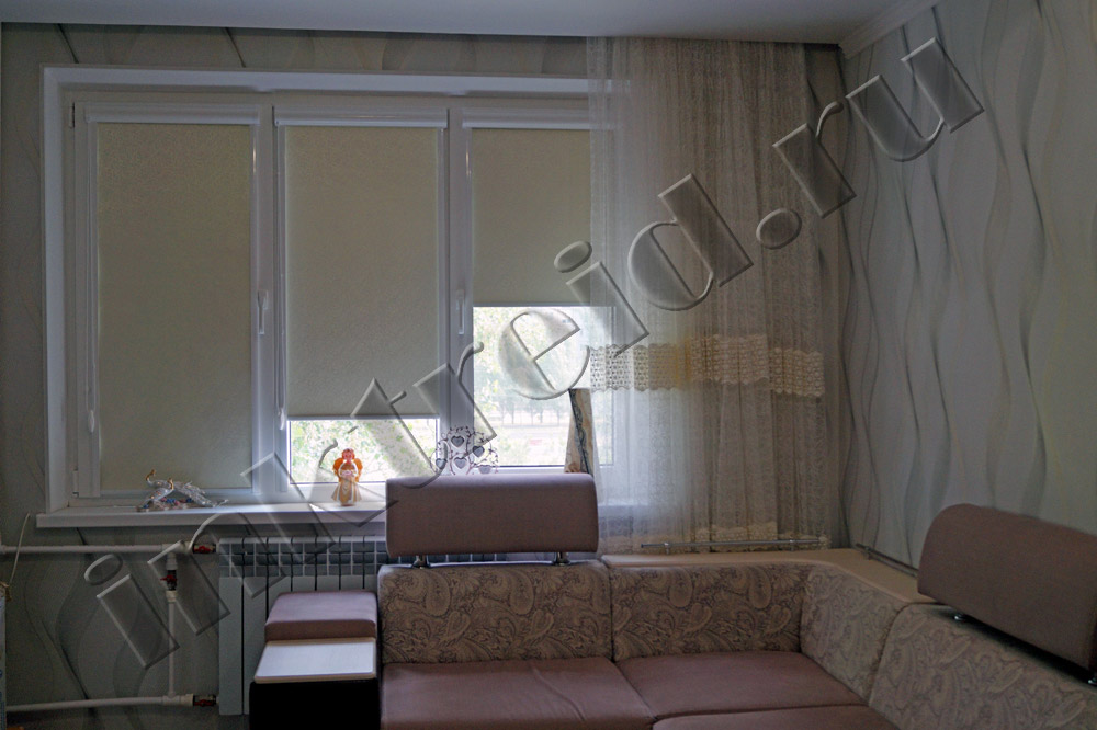 Рулонные шторы в зал под Ваши размеры и интерьер в городе Волгоград, фото 3, стоимость: 1 000 руб.
