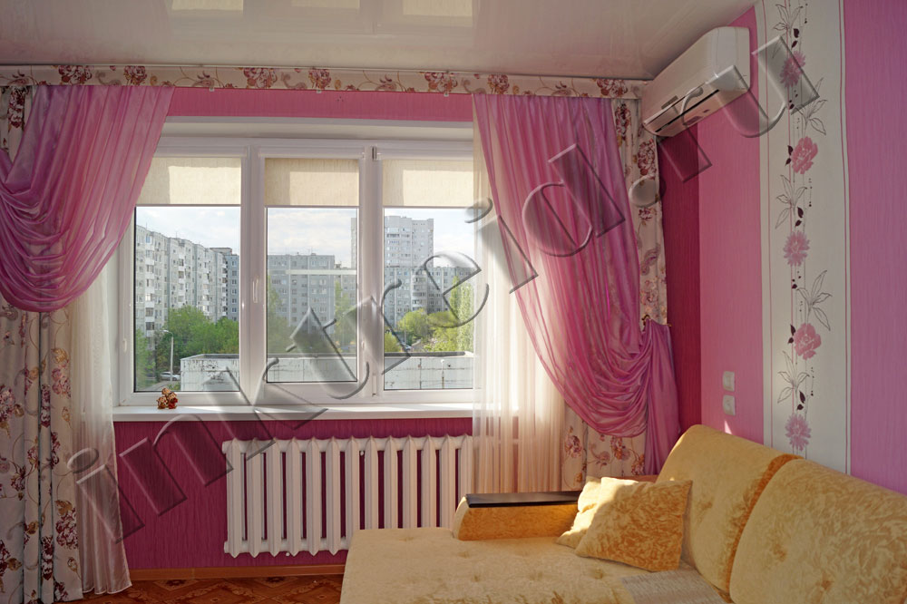 Рулонные шторы в зал под Ваши размеры и интерьер в городе Волгоград, фото 8, Шторы