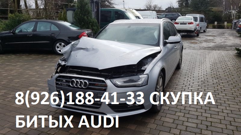 Битый Ауди Аварийный Audi Скупка после Дтп в городе Балашиха, фото 2, телефон продавца: +7 (926) 188-41-33