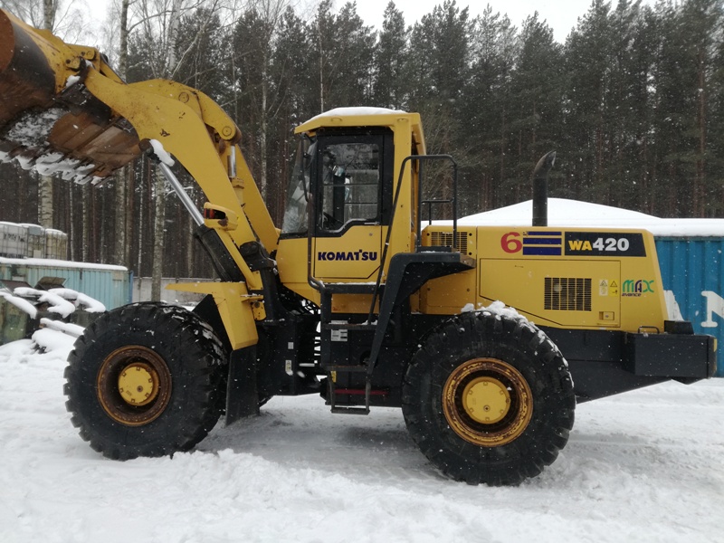 Фронтальный погрузчик Komatsu WA420 в городе Санкт-Петербург, фото 2, телефон продавца: +7 (960) 600-69-00